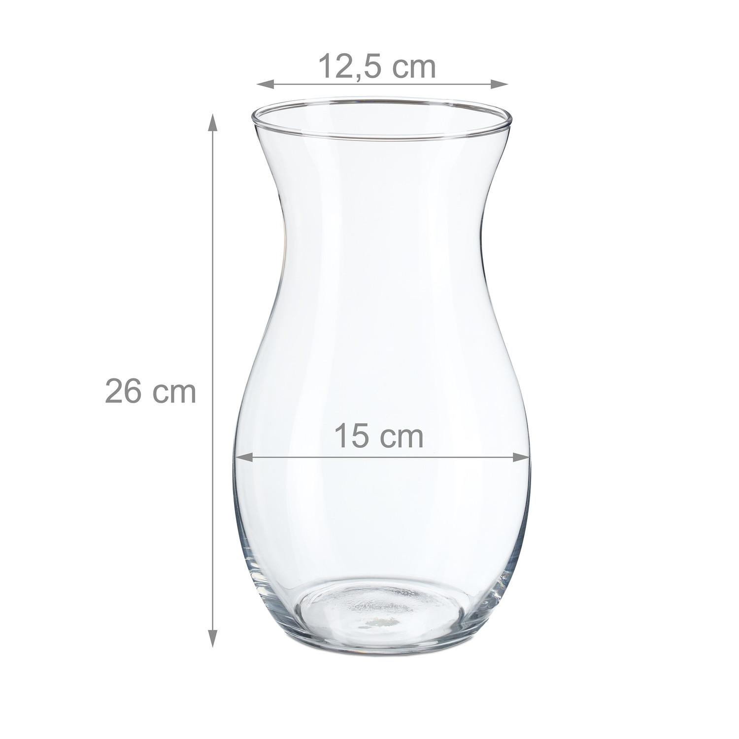 Northio Blumenvase aus Glas