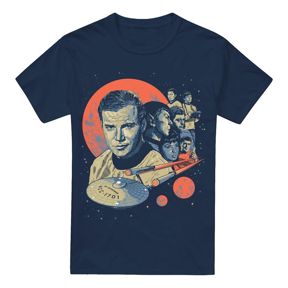 Star Trek Star Trek Bedrucktes Regular Fit T-Shirt