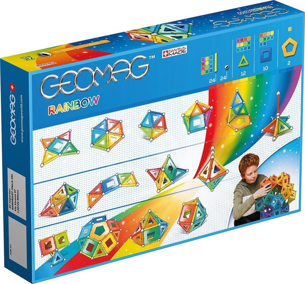 Geomag Rainbow, 72 Teile