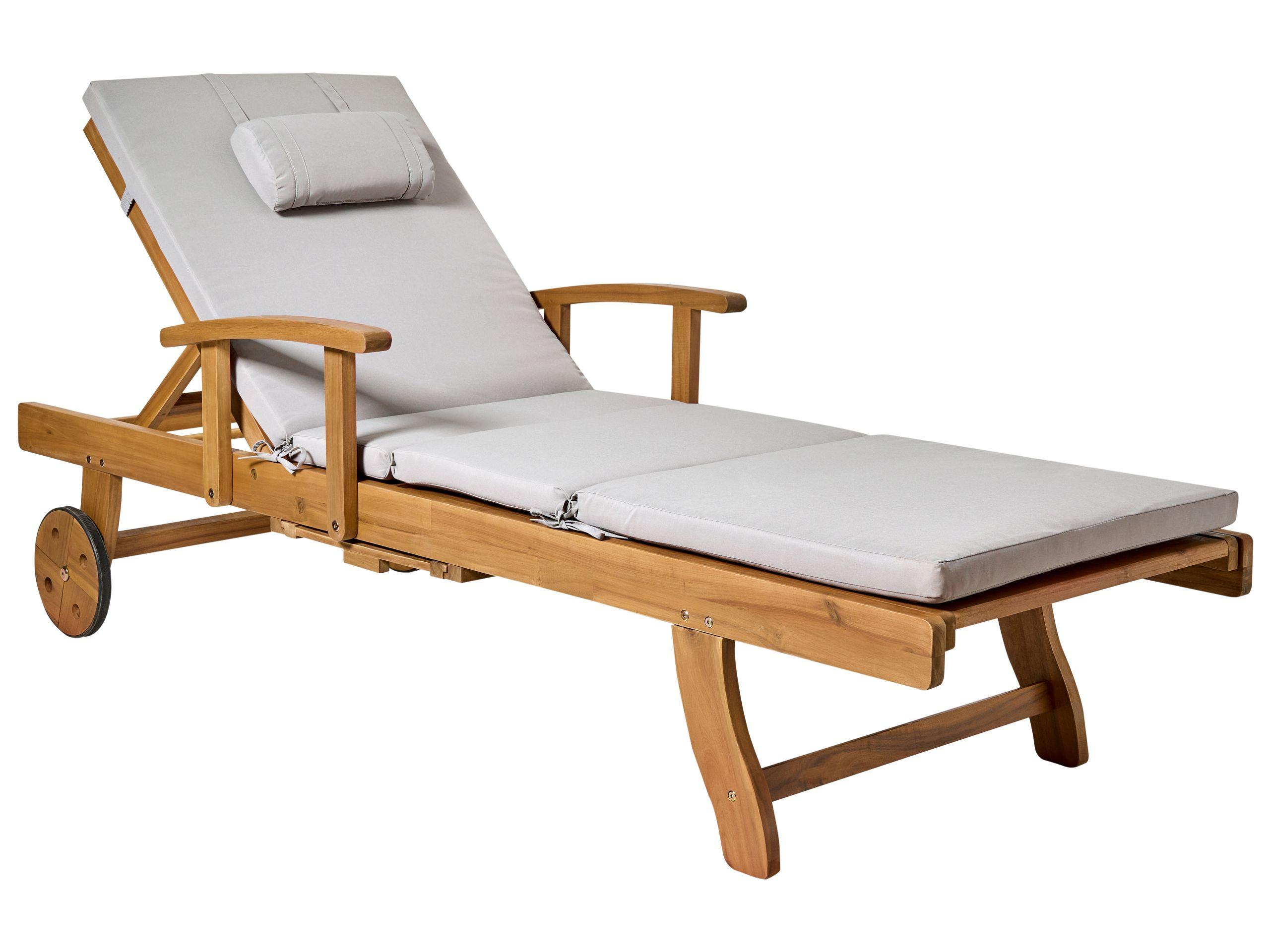 Beliani Liegenauflage aus Polyester Skandinavisch TOSCANA/JAVA/AMANTEA PREMIUM