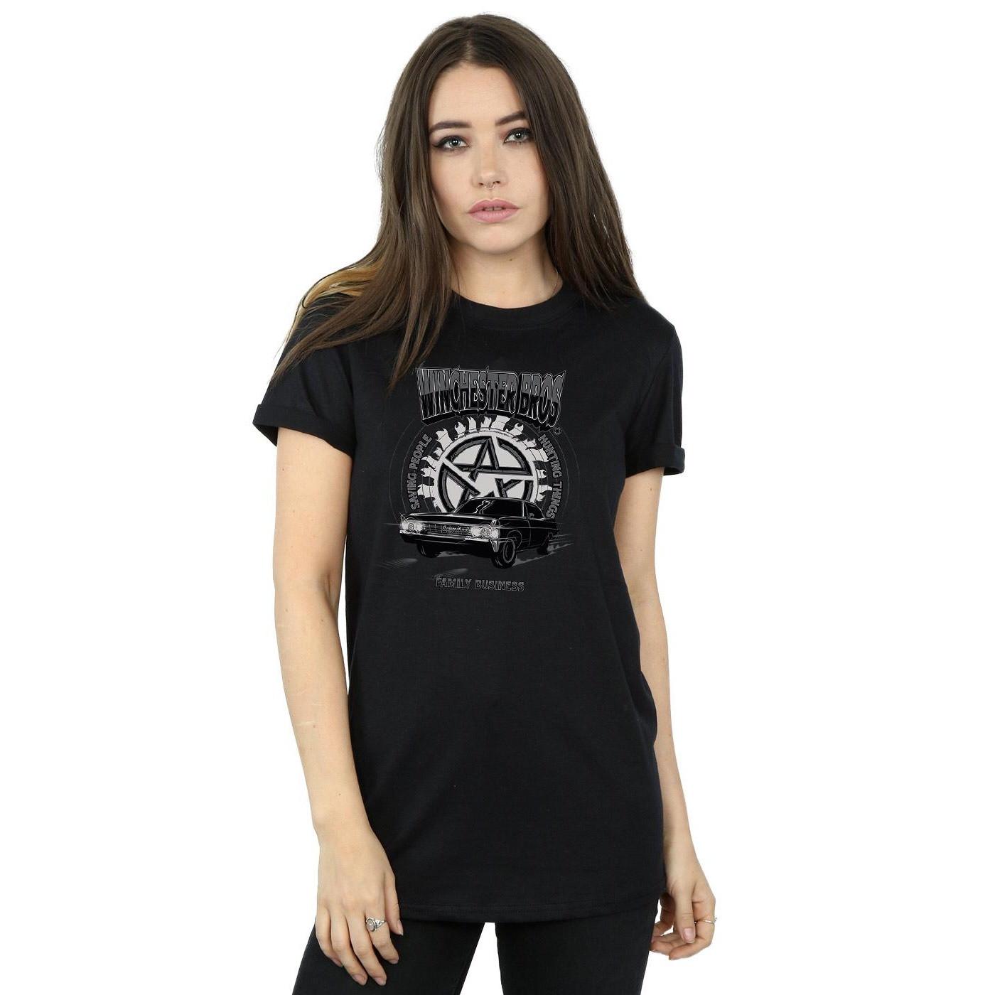 Supernatural Winchester Bros Family Business T-Shirt