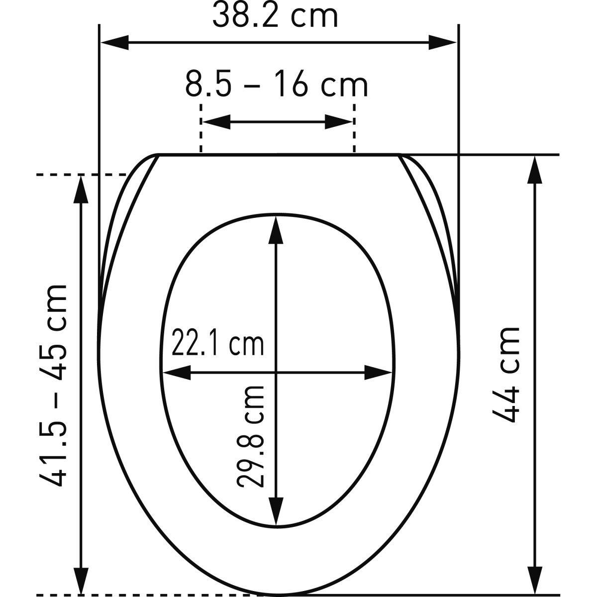 diaqua WC-Sitz Hollywood Slow Down kit