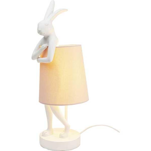 KARE Design Tischleuchte Animal Rabbit rosa 50