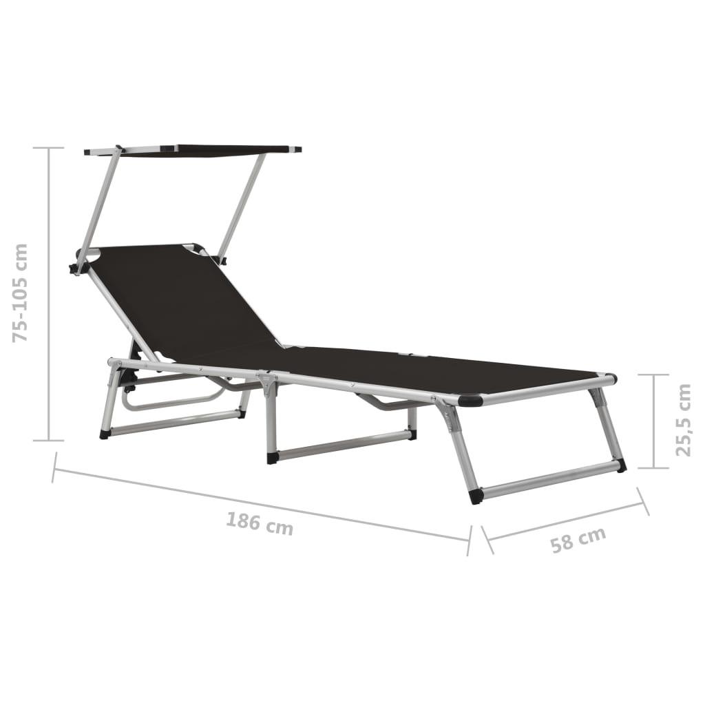VidaXL Gartenliege