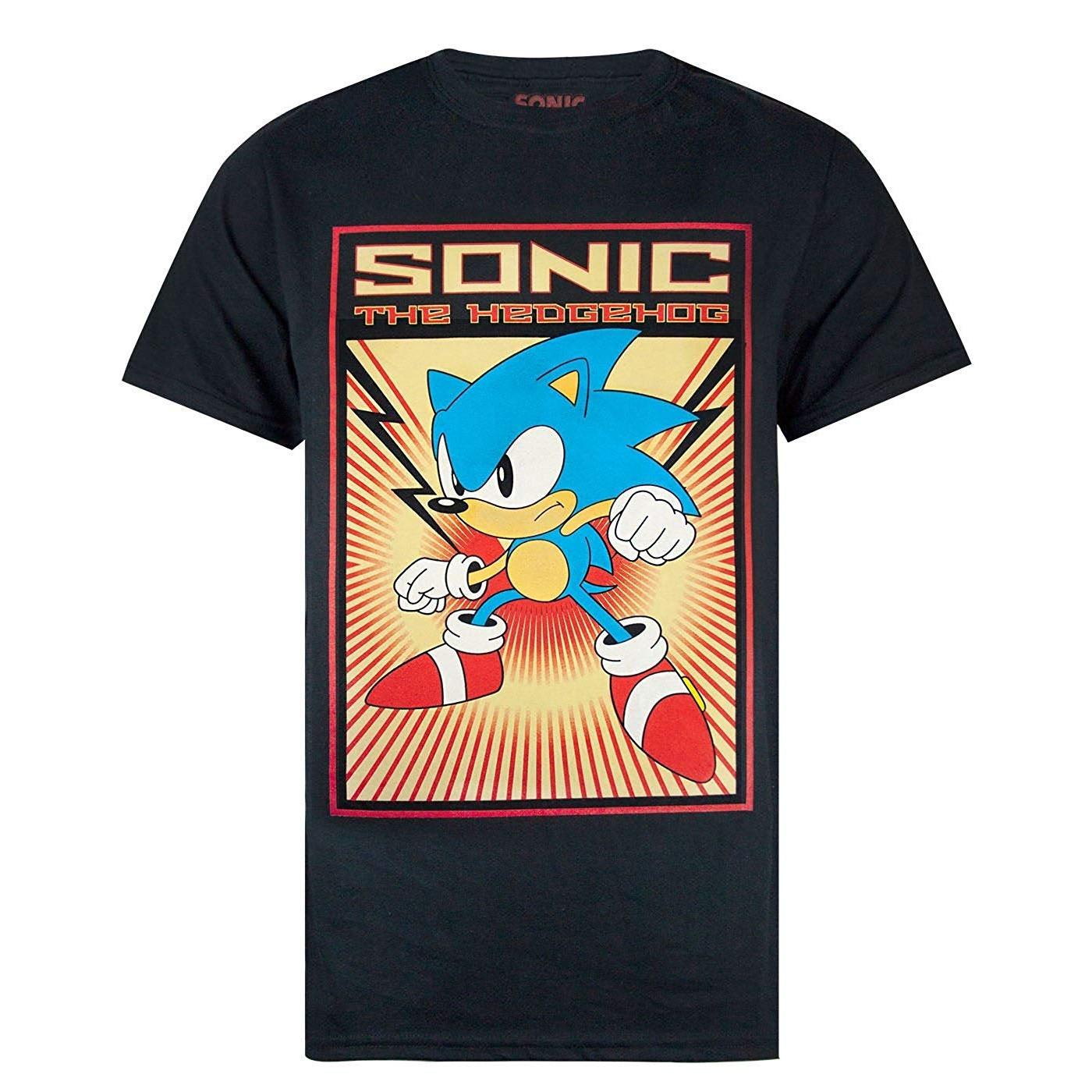 Sonic The Hedgehog Sonic The Hedgehog T-Shirt mit Igel-Print