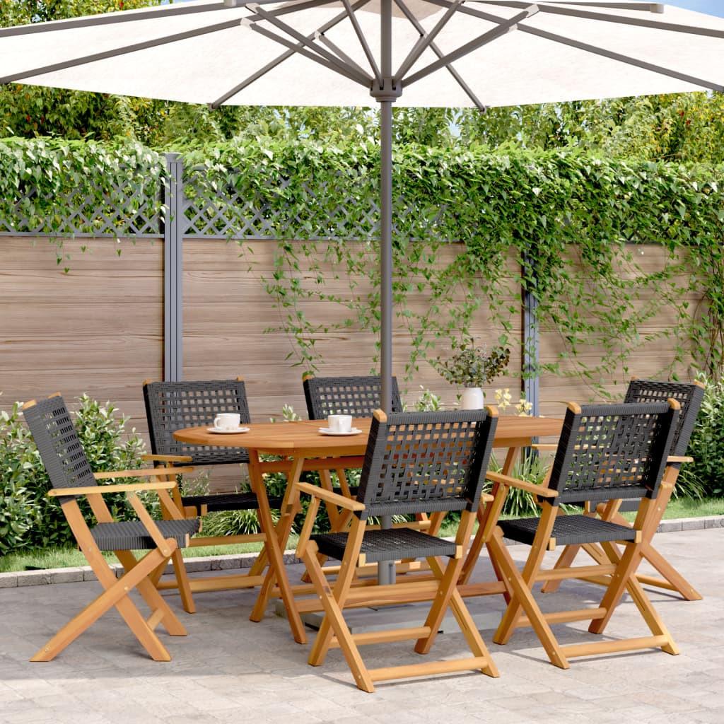 VidaXL Gartenstuhl holz