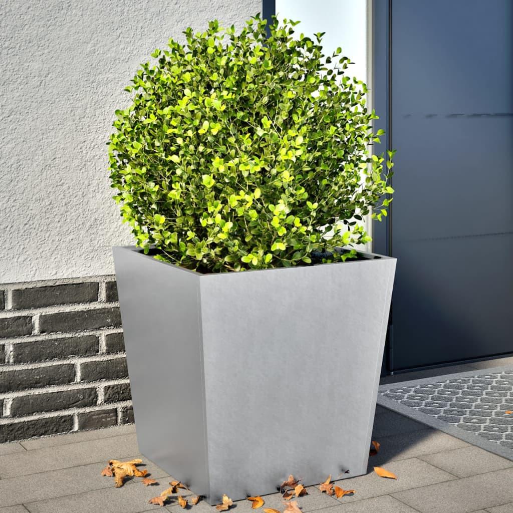 VidaXL Pflanzkübel stahl