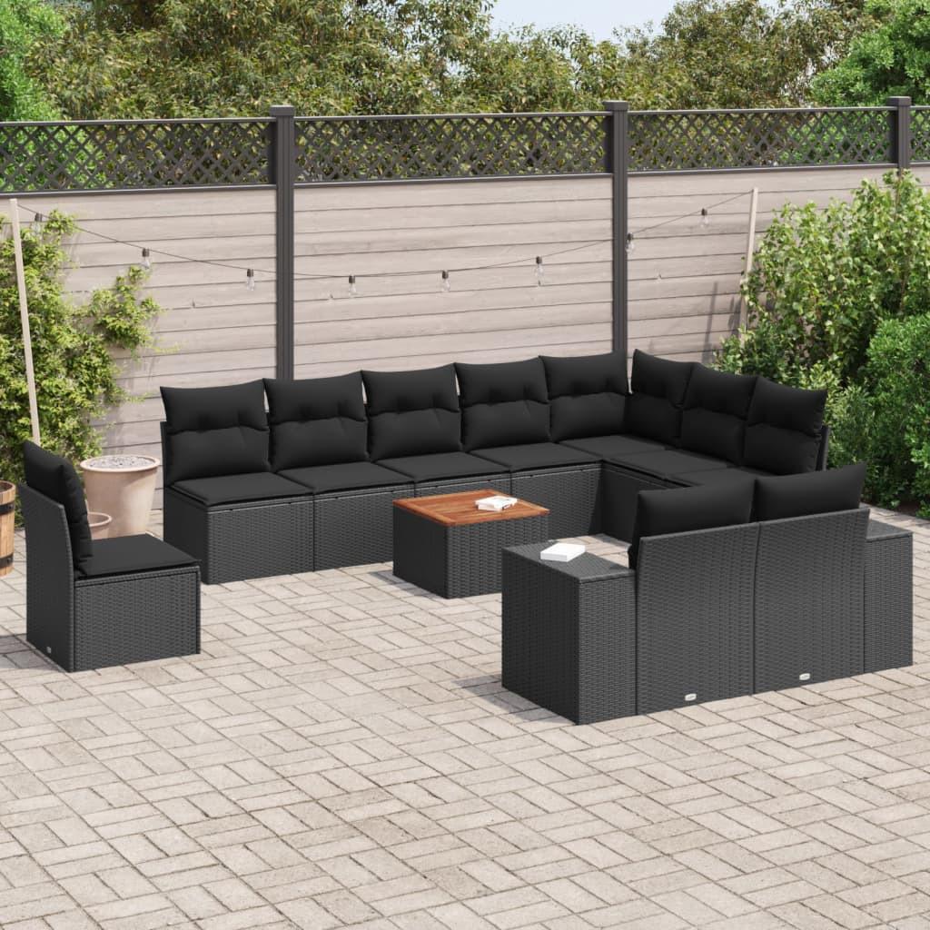 VidaXL Garten sofagarnitur poly-rattan