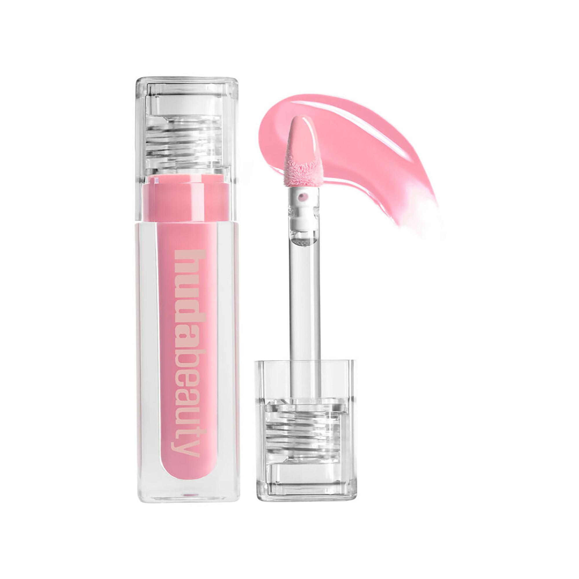 Huda Beauty FAUX FILLER LIP GLOSS FOXY Faux Filler - Hochglänzender Lipgloss