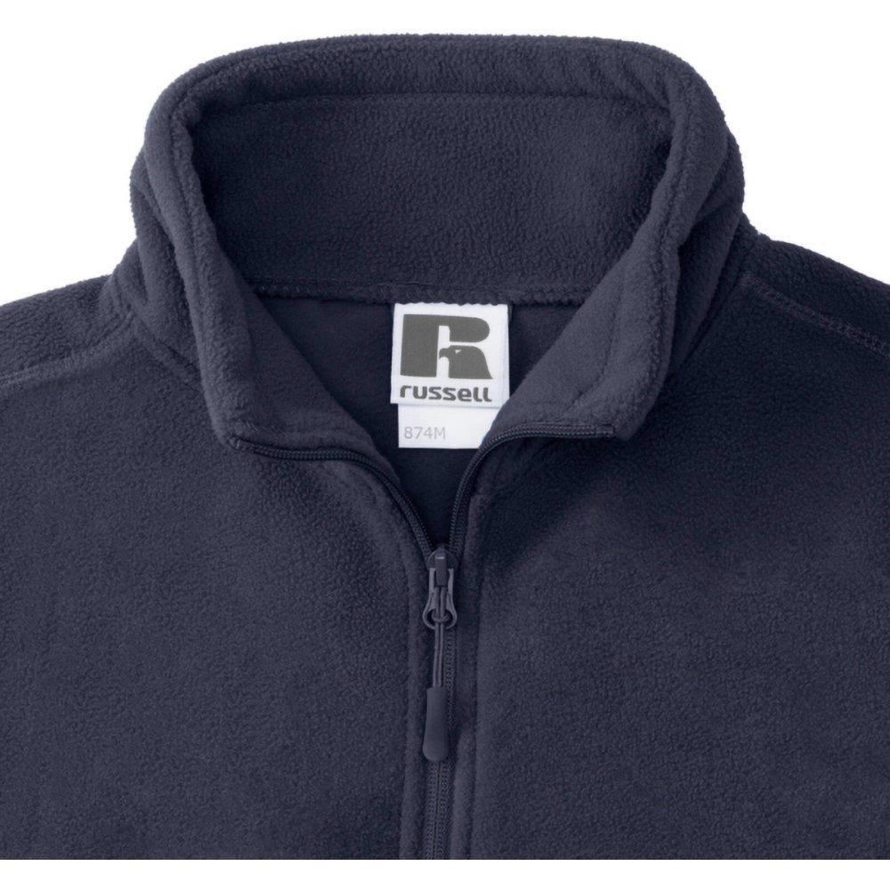 Russell Outdoor Fleecepullover mit Reißverschluss am Kragen