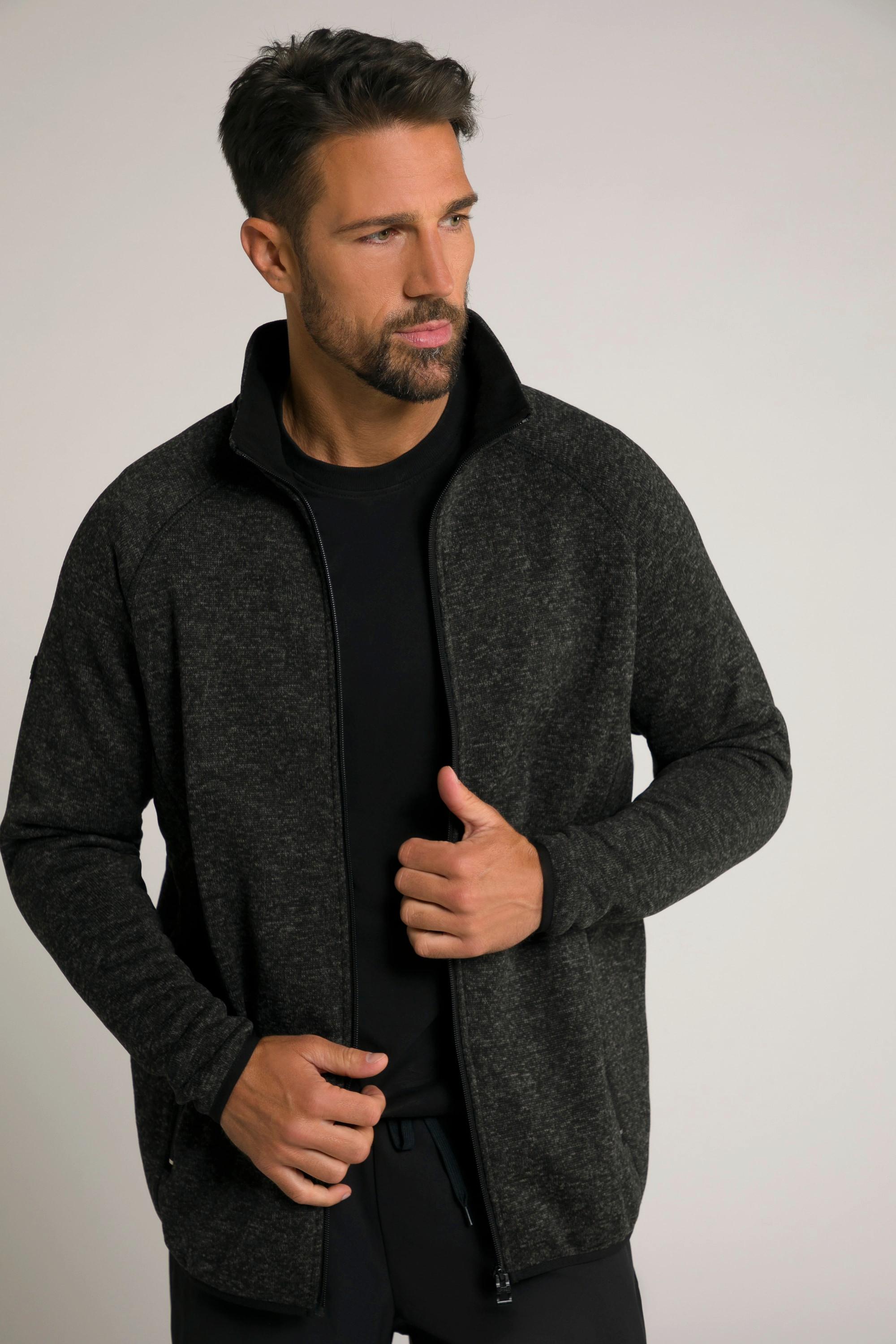 JP1880 Strickfleece-Jacke