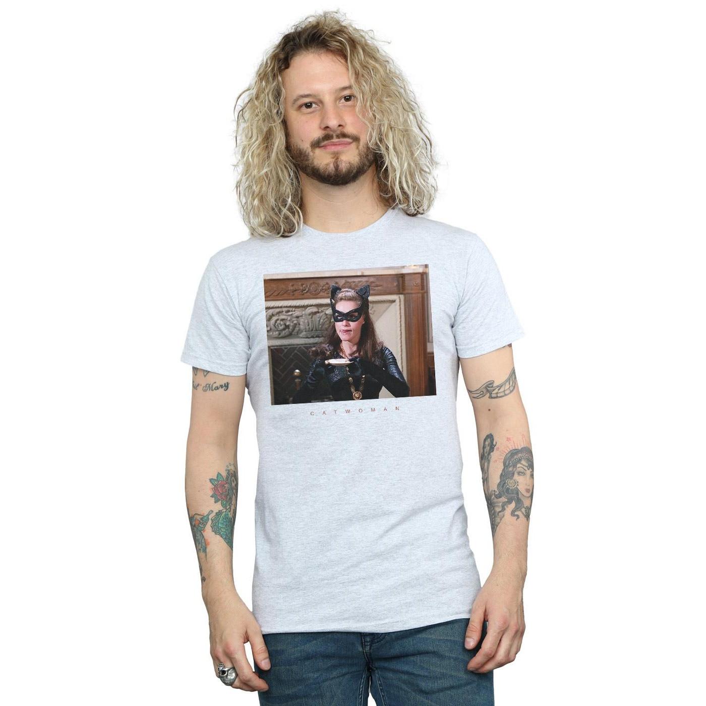 DC COMICS Batman TV Series Catwoman Regular Fit T-Shirt