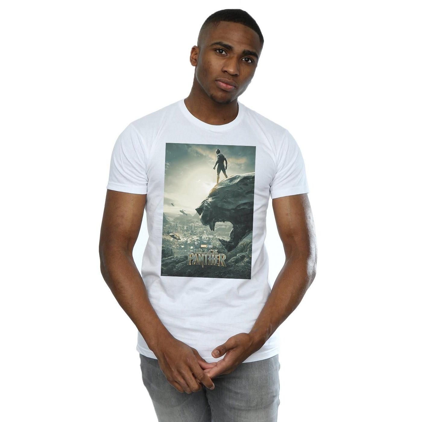 MARVEL Black Panther Movie Poster T-Shirt