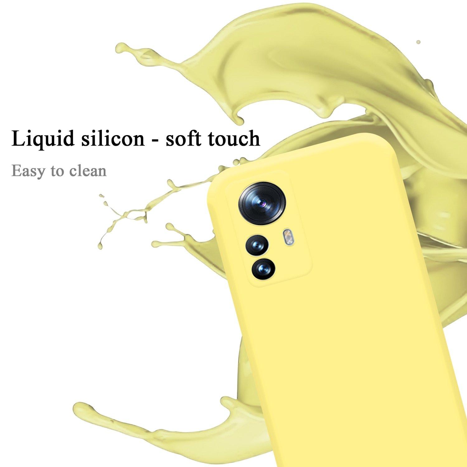 Cadorabo Hülle für Xiaomi 12 PRO TPU Silikon Liquid