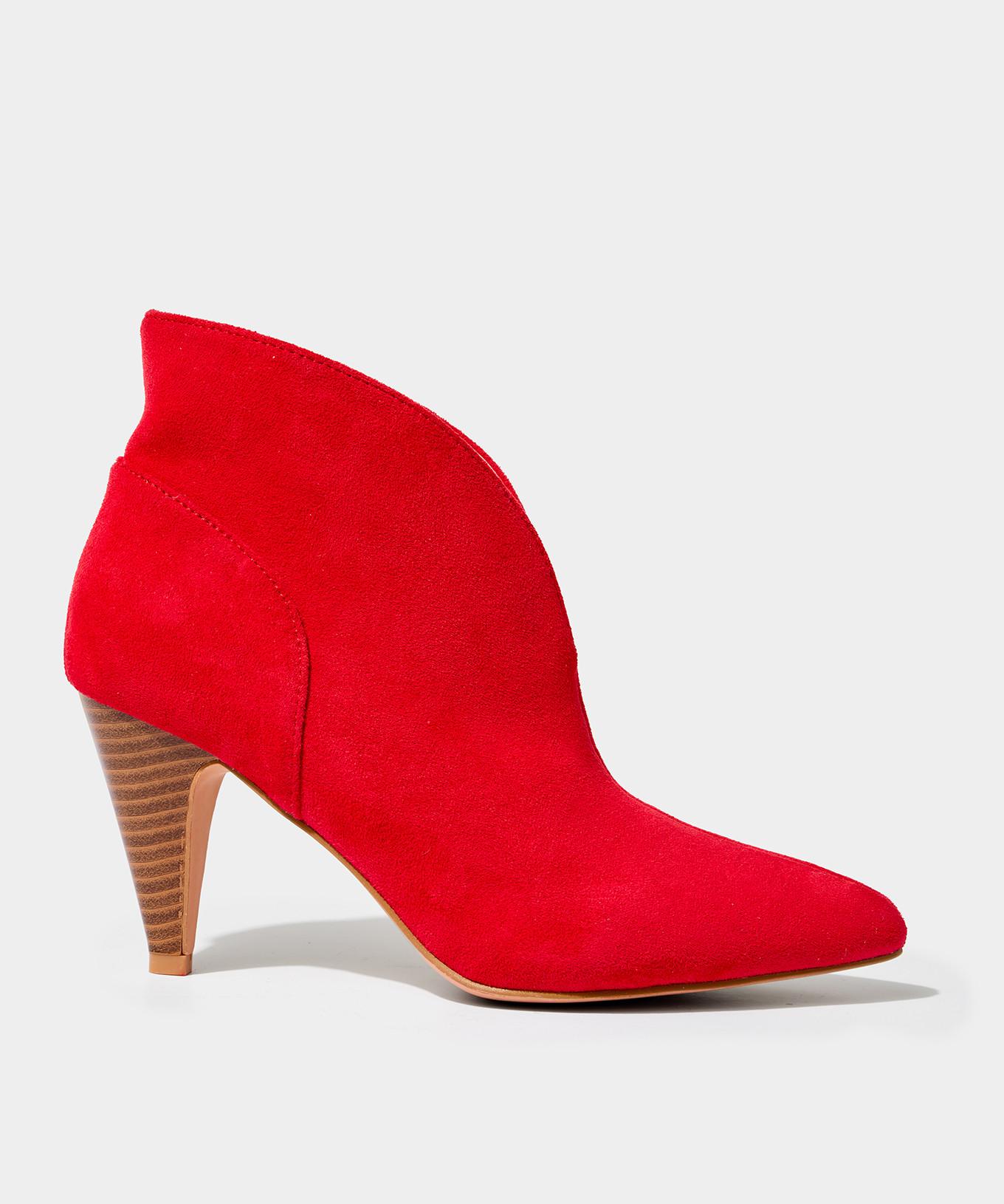 Joe Browns Spitzen-Stiefeletten aus Microsuede