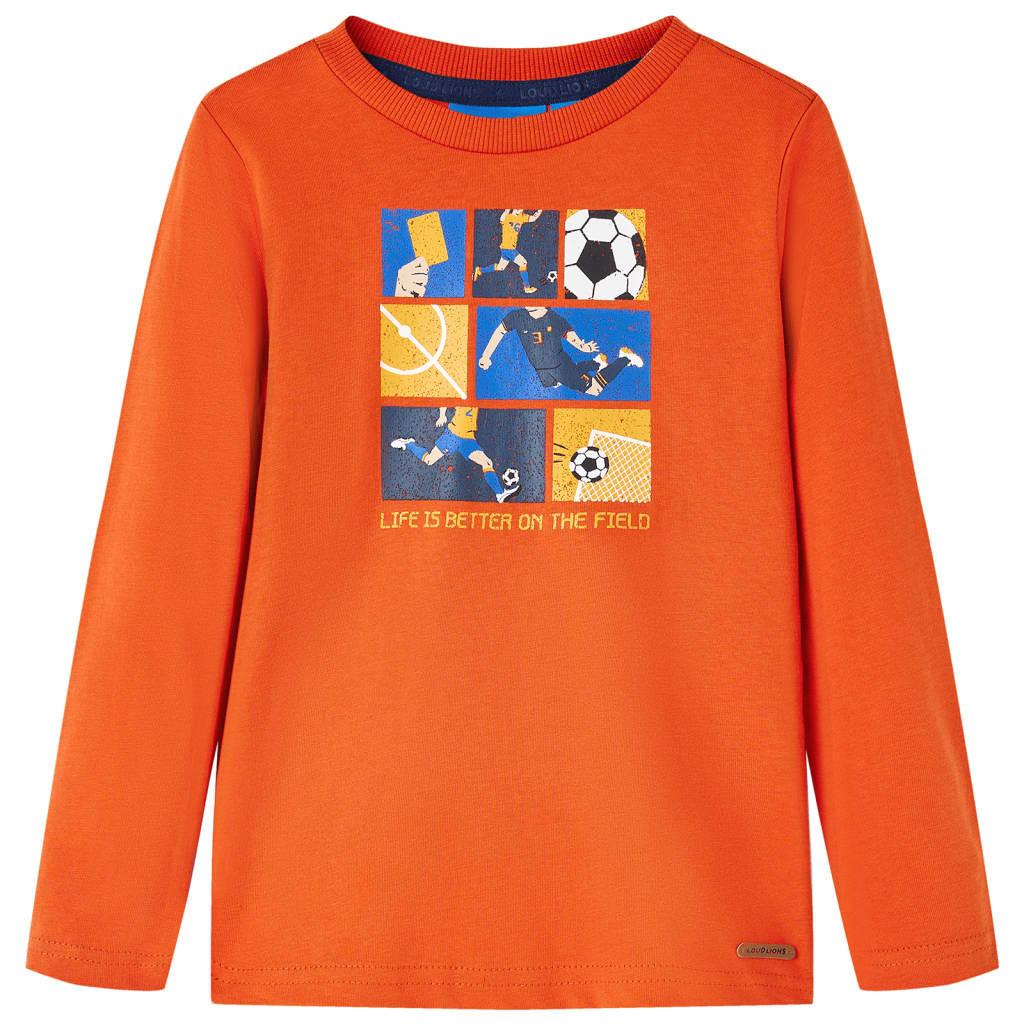 VidaXL Kinder langarmshirt baumwolle