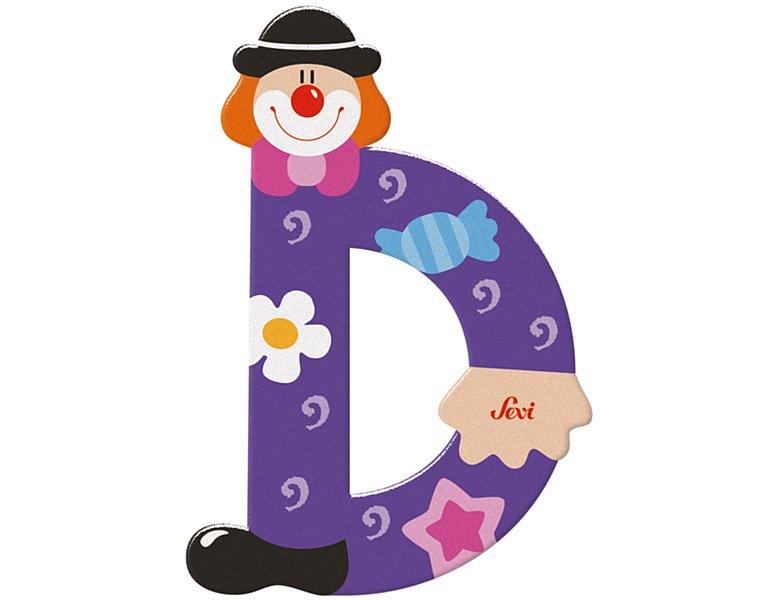 SEVI Buchstaben Clown D