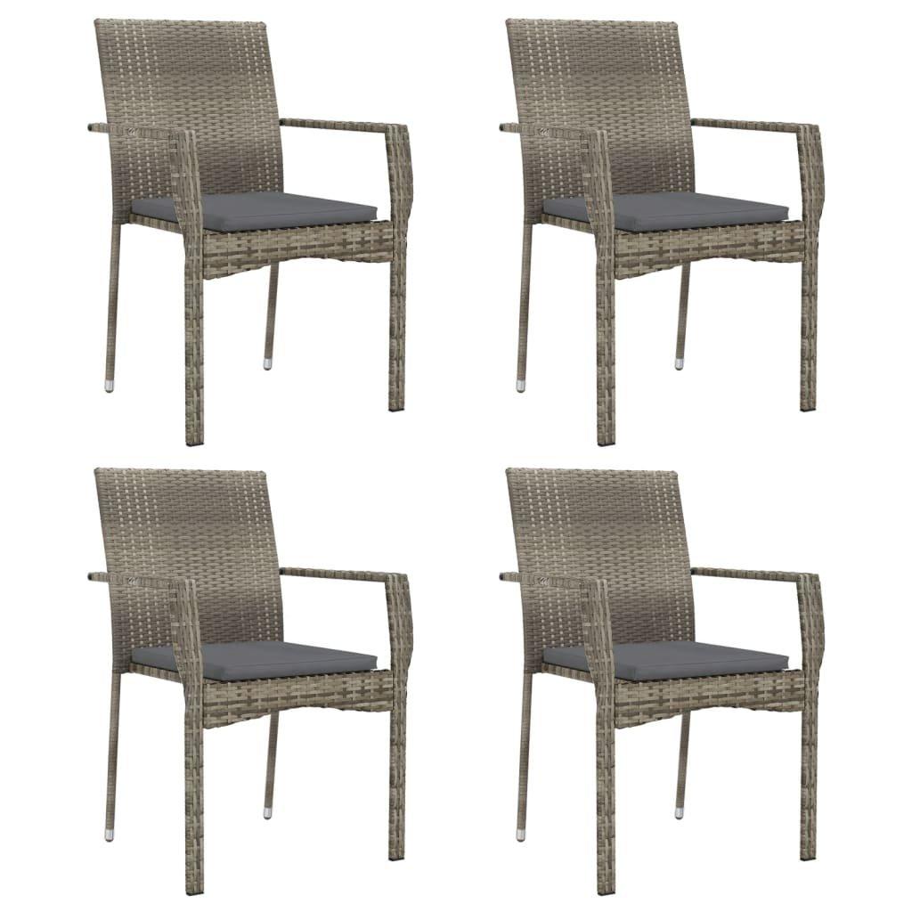 VidaXL Garten essgruppe poly-rattan