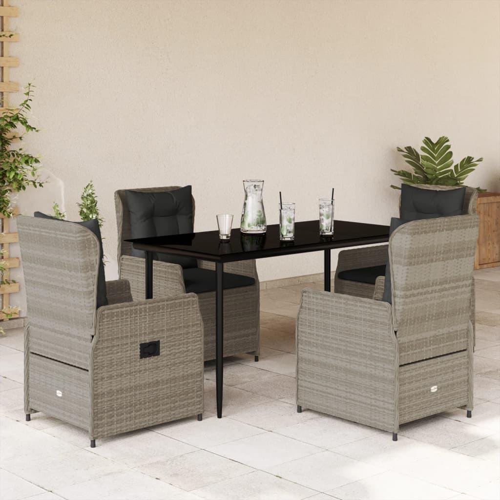 VidaXL Garten essgruppe poly-rattan
