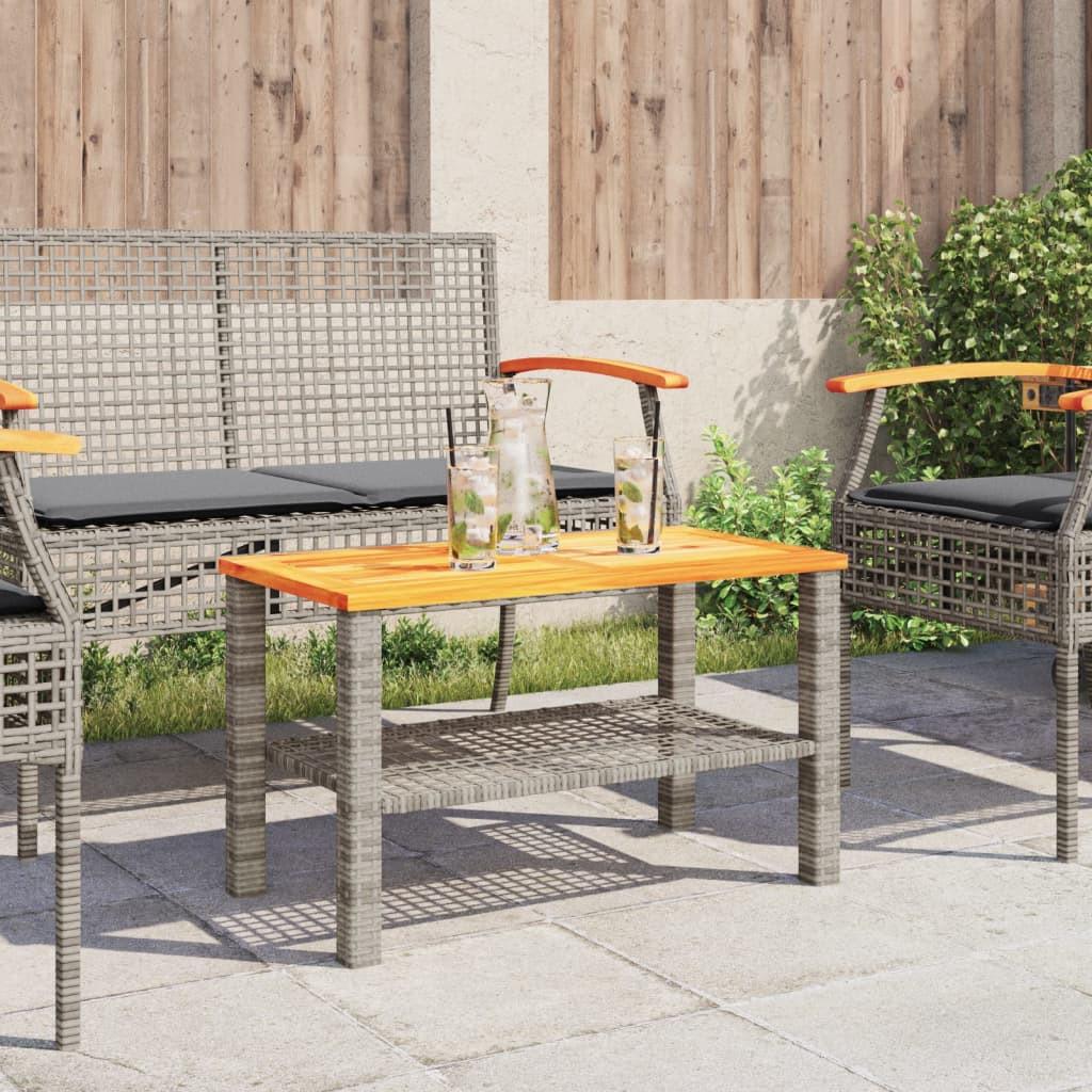 VidaXL Gartentisch poly-rattan