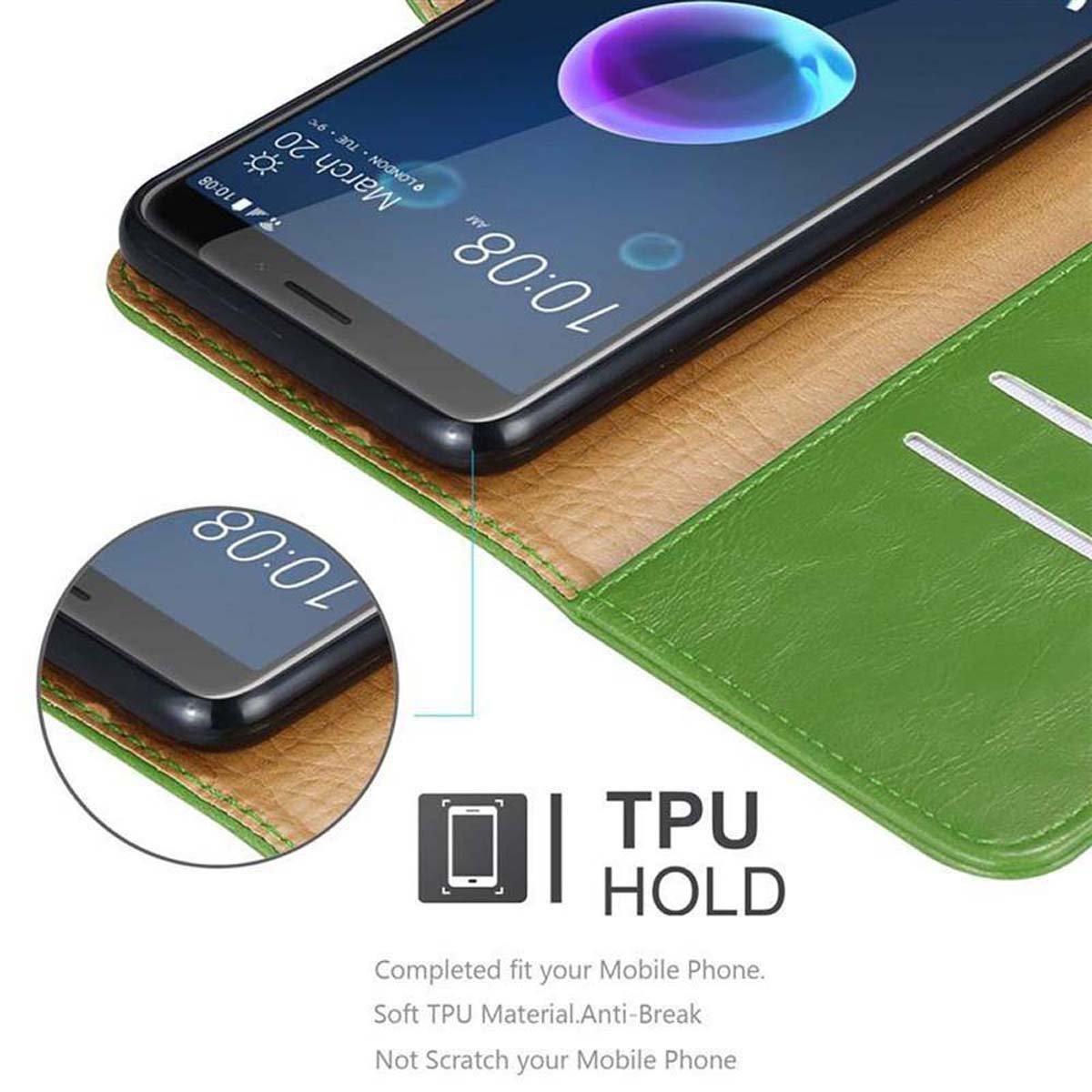 Cadorabo Hülle für HTC Desire 12 Magnetverschluss, Kartenfach
