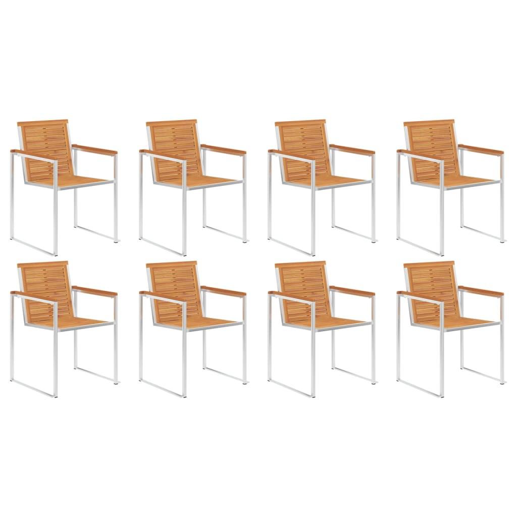 VidaXL Gartenstuhl akazienholz