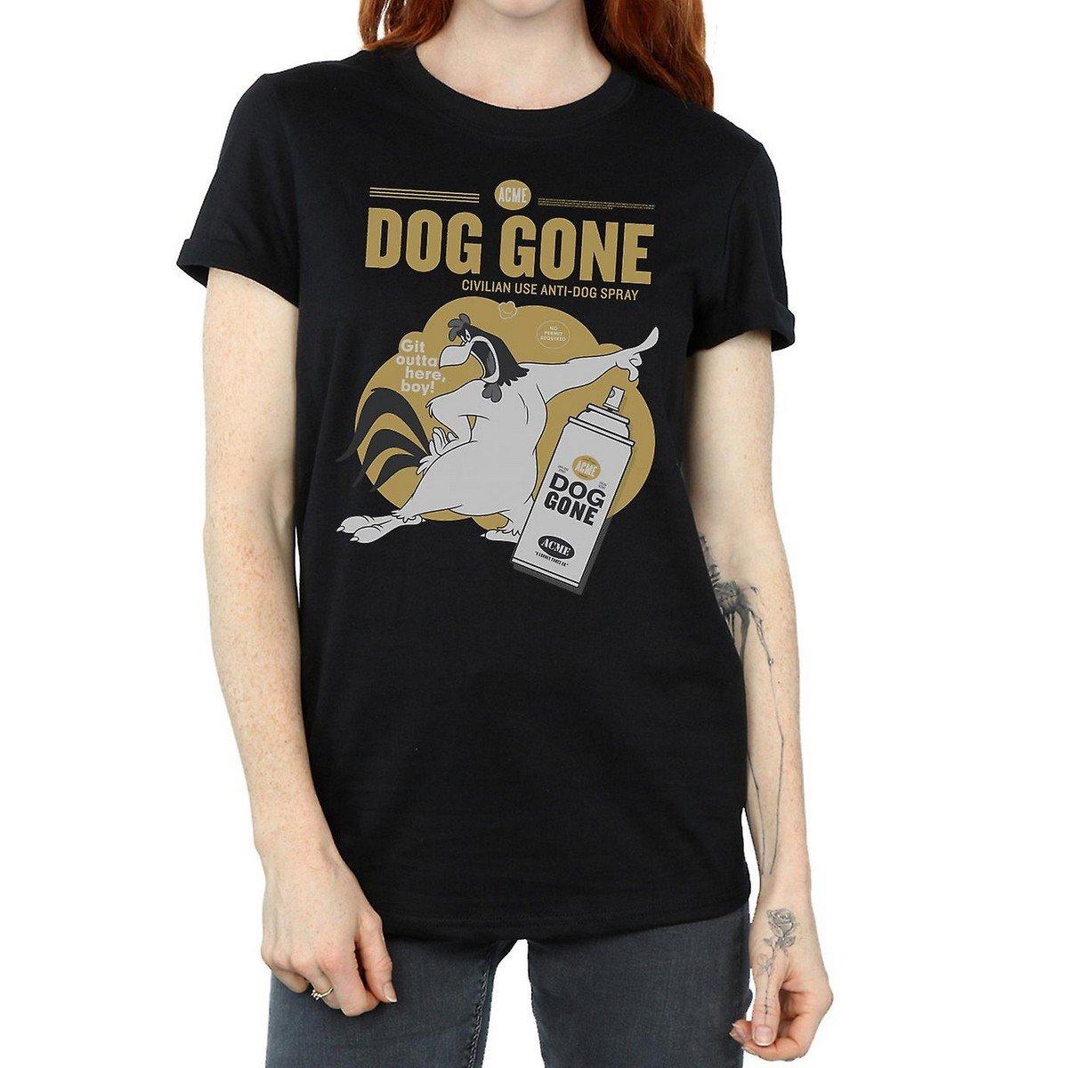 LOONEY TUNES Dog Gone Spray Print T-Shirt