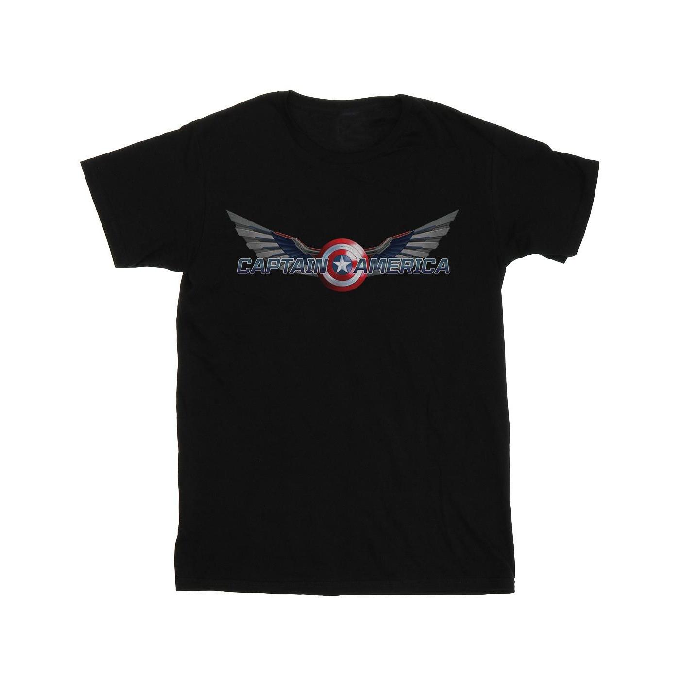 MARVEL Captain America Wings Logo T-Shirt