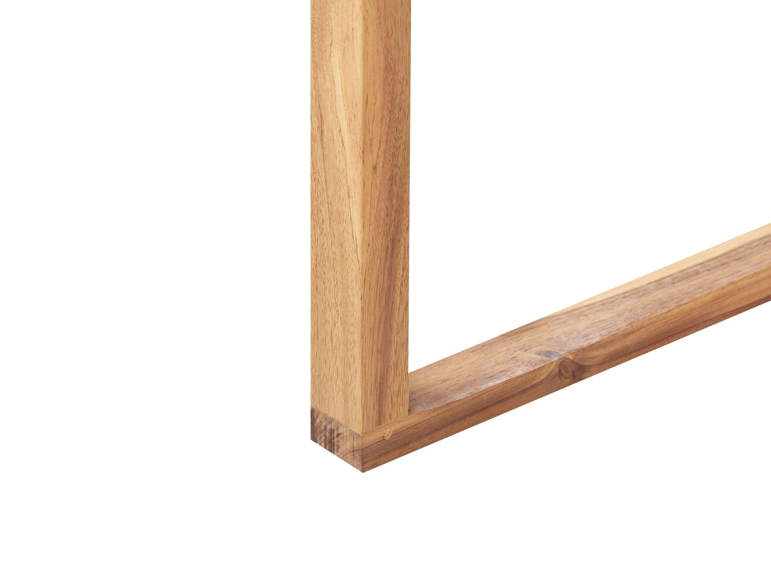 Beliani Gartentisch aus FSC® zertifiziertes Akazienholz Rustikal SASSARI II