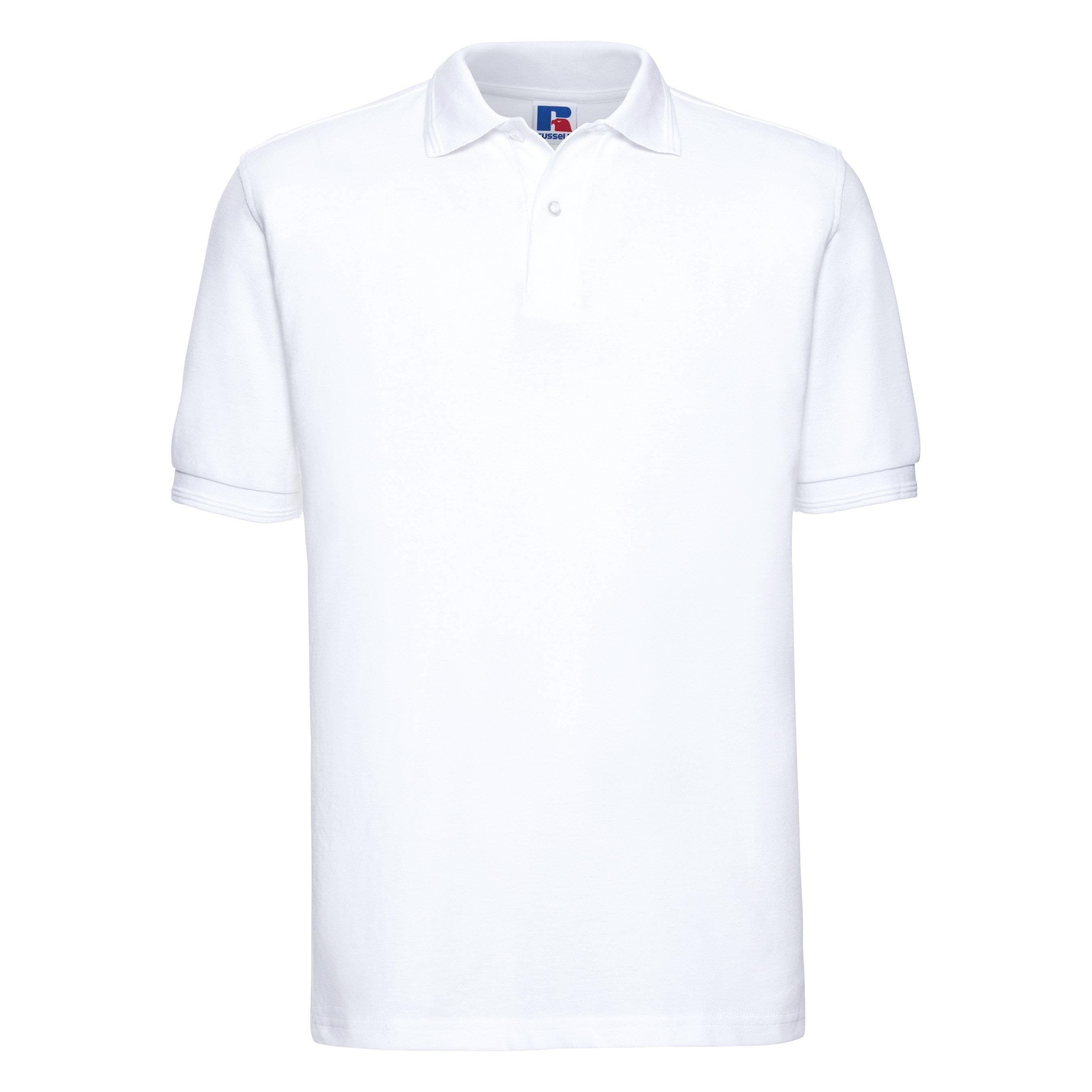 Russell Ripple Collar & Cuff Kurzarm Polo Shirt
