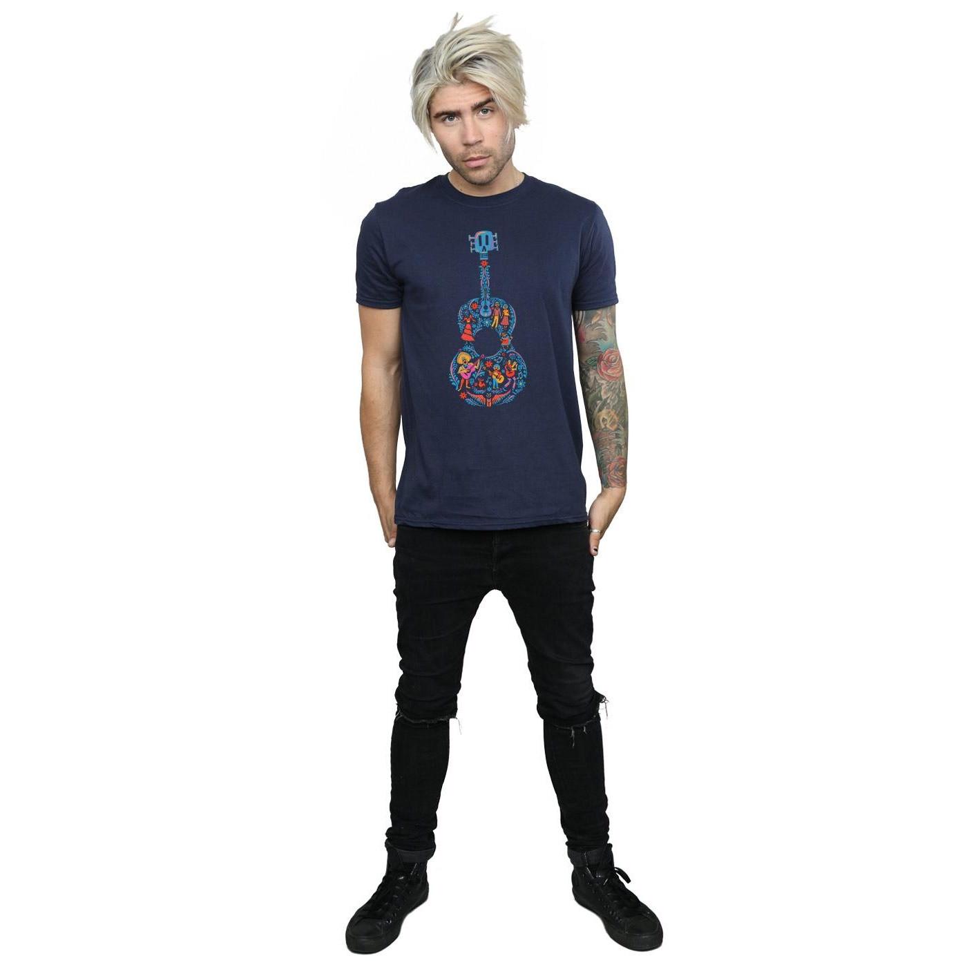 Disney Coco Gitarren Print Regular Fit T-Shirt