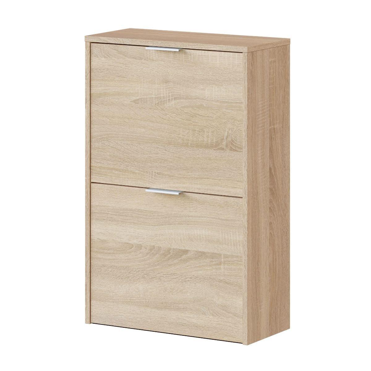 Calicosy Schuhschrank mit 2 Klappen Zapateros - L50 cm