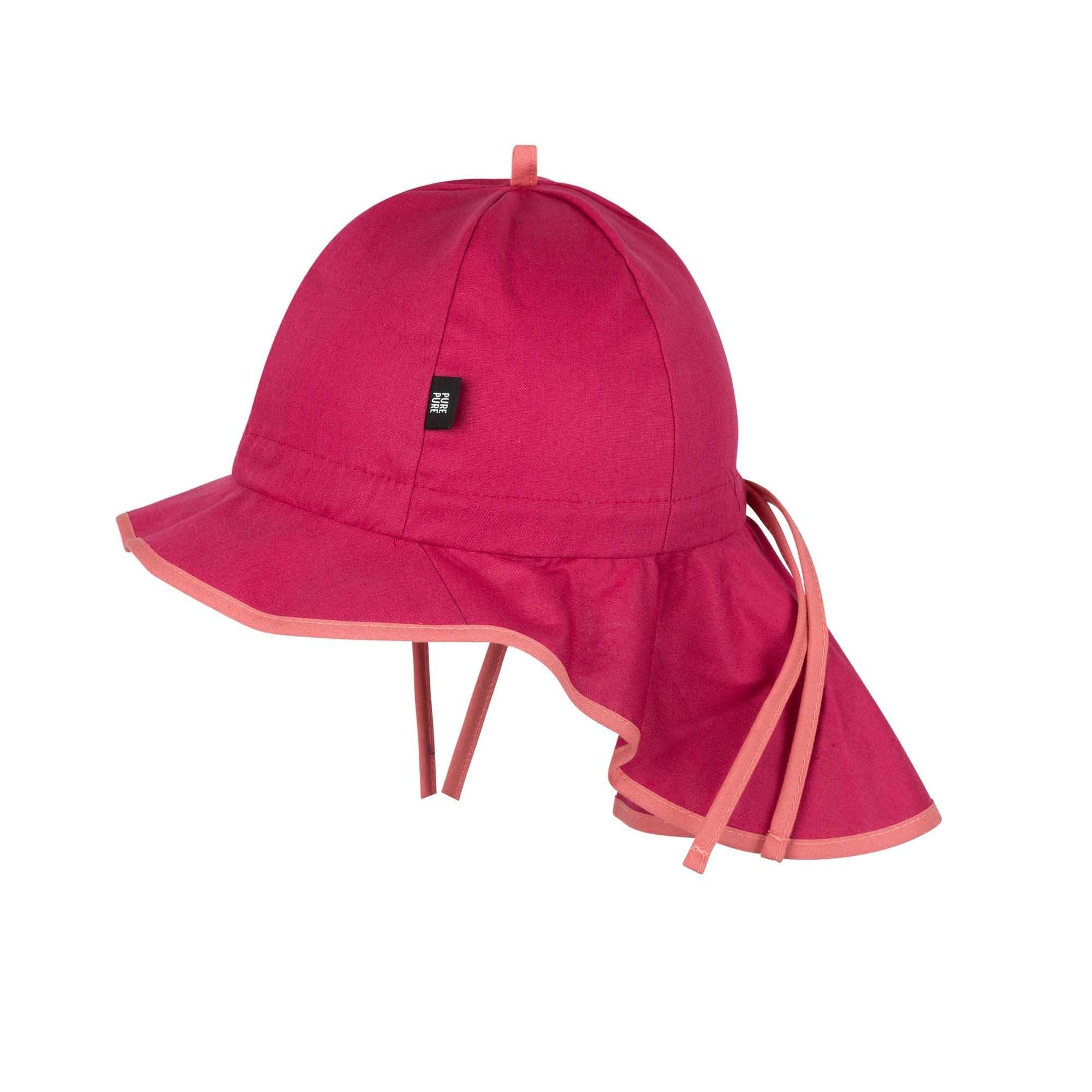 Pure Pure Mädchen Flapper Sonnenhut magenta