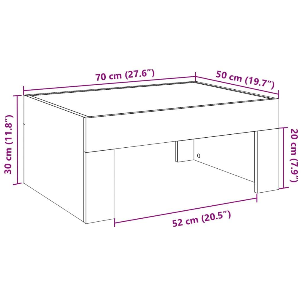 VidaXL Couchtisch holzwerkstoff
