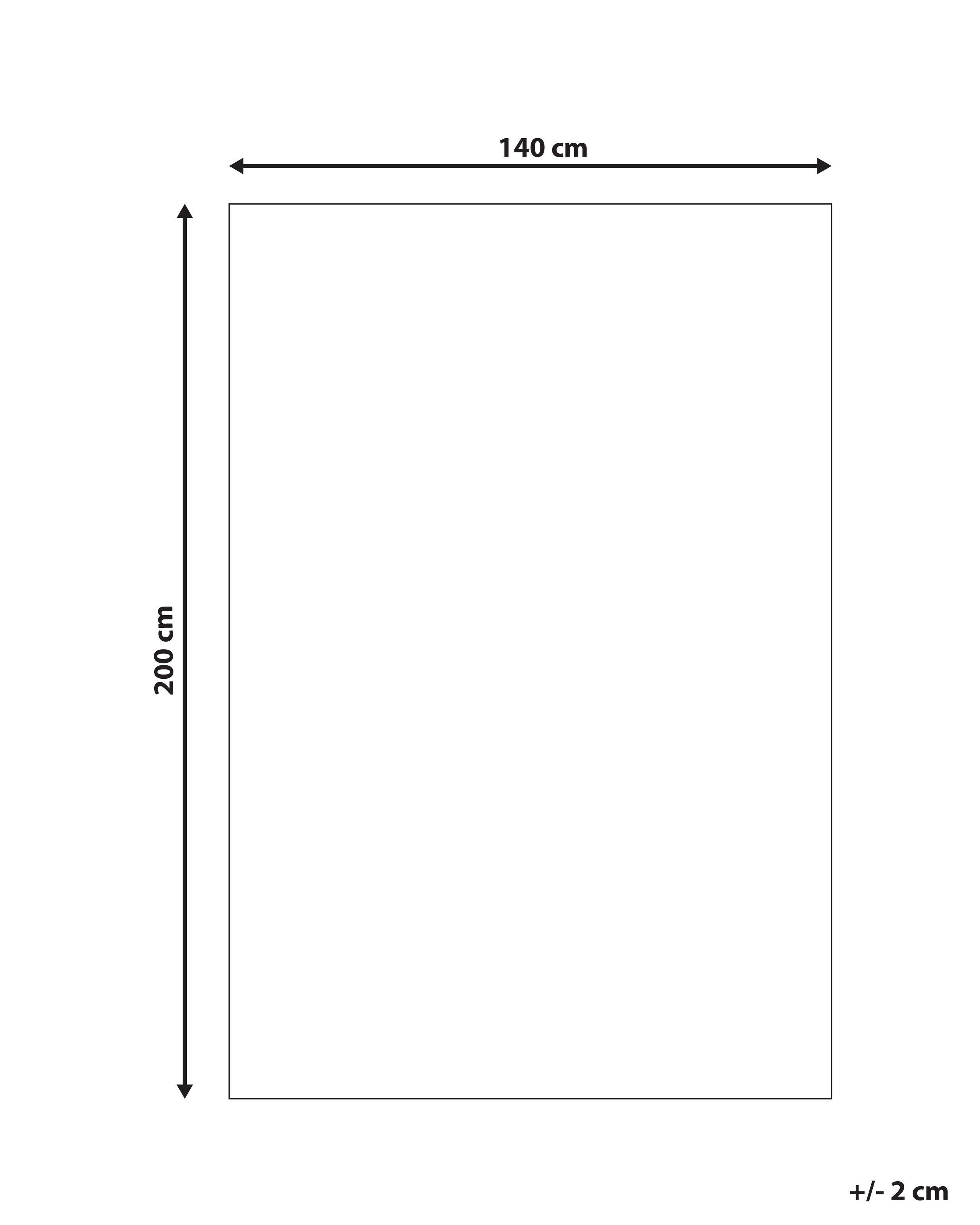 Beliani Teppich aus Baumwolle Modern SIVAS