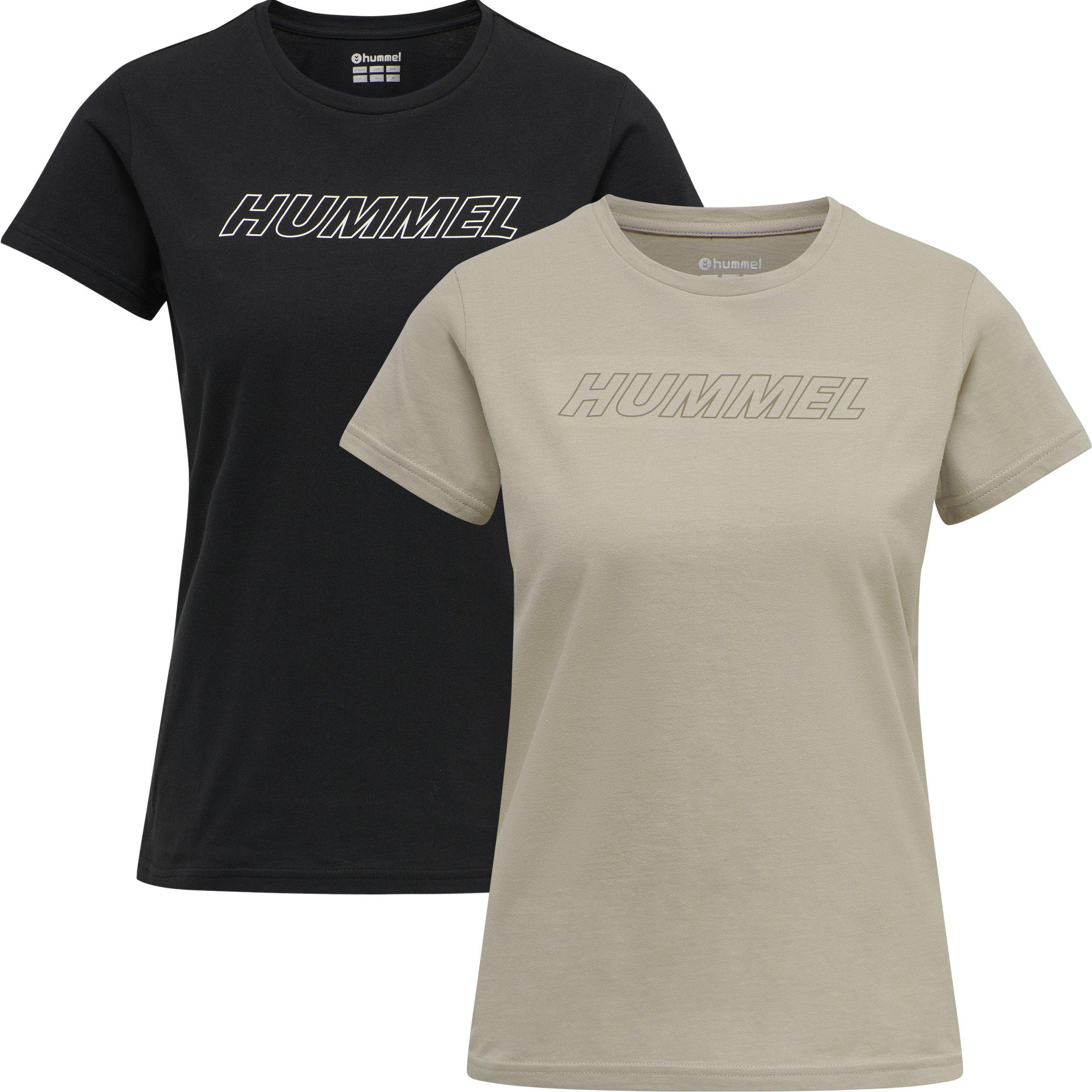 Hummel TE Cali Baumwoll T-Shirt 2er-Pack