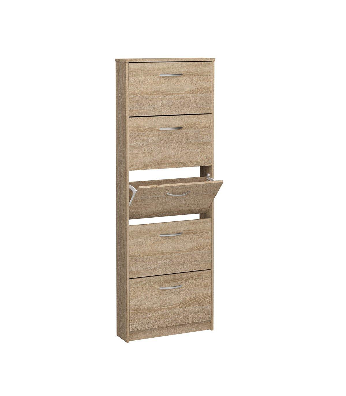 Calicosy Schuhmöbel 5 Klappen Step - L58,5 x H168,5 cm
