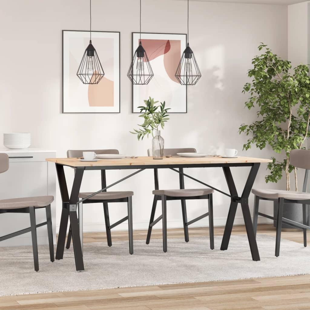 VidaXL Esstisch kiefernholz