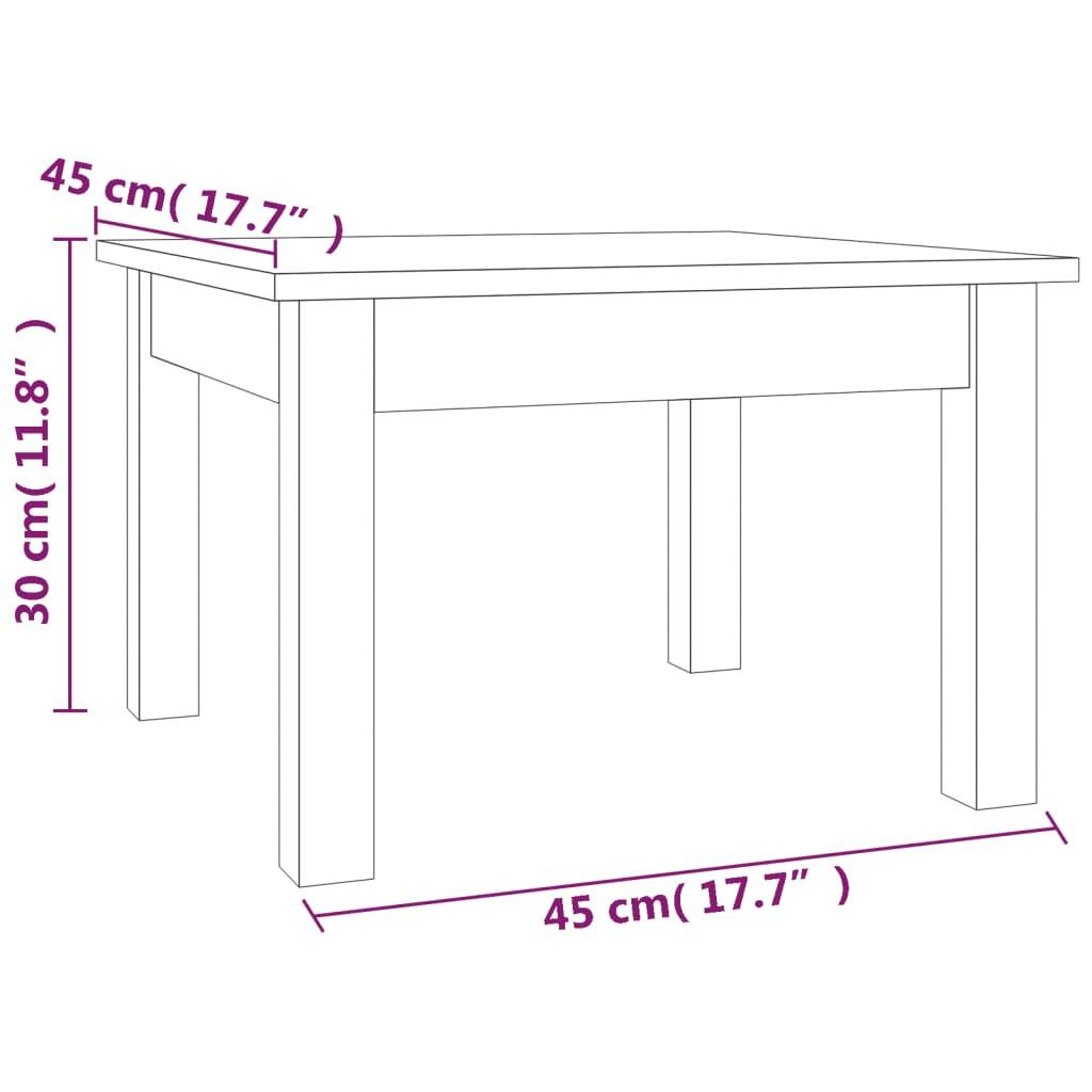 VidaXL Couchtisch kiefernholz
