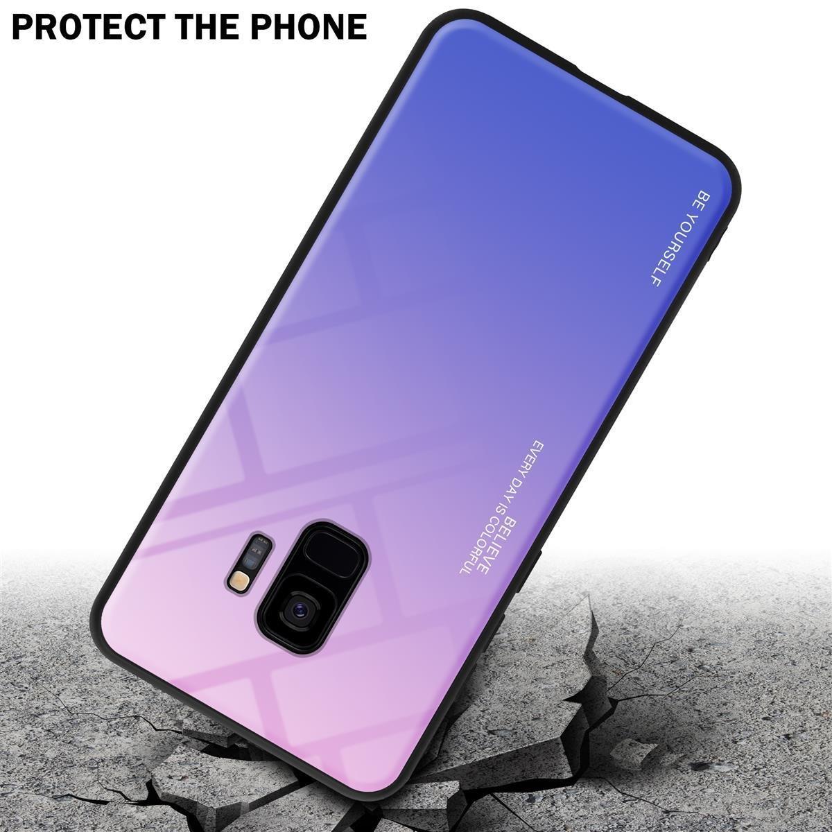 Cadorabo Hülle für Samsung Galaxy S9 Zweifarbig