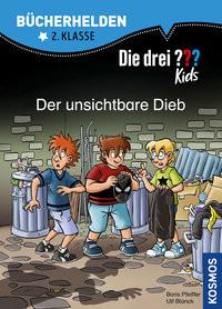 Die drei ??? Kids, Bücherhelden 2. Klasse, Der unsichtbare Dieb Blanck, Ulf; Pfeiffer, Boris; Gumpert, Steffen (Illustrationen) Gebundene Ausgabe