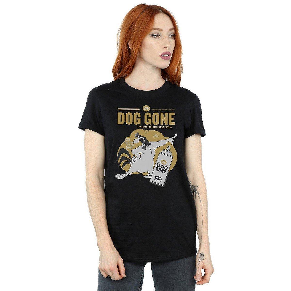 LOONEY TUNES Dog Gone Spray Print T-Shirt