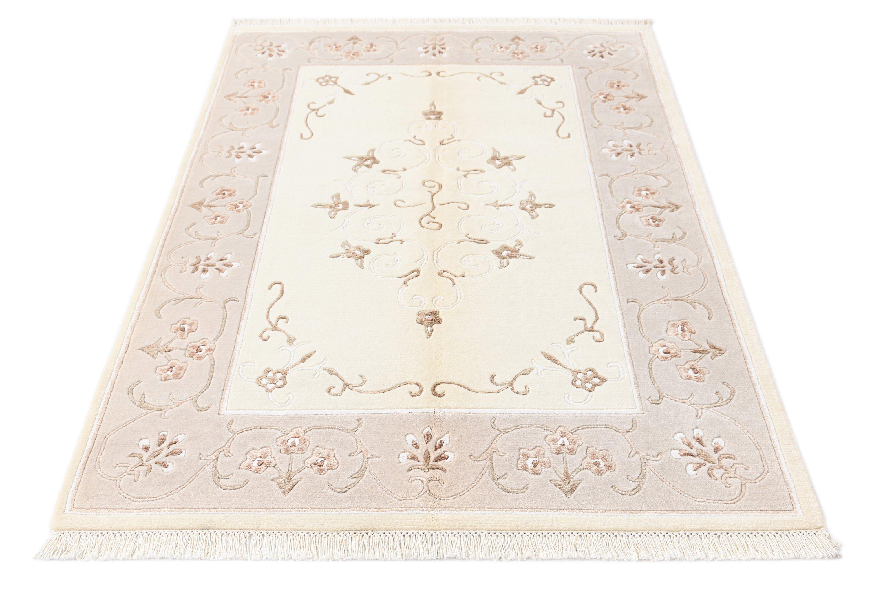 VIDAL Handgemachter Teppich Darya-Indian