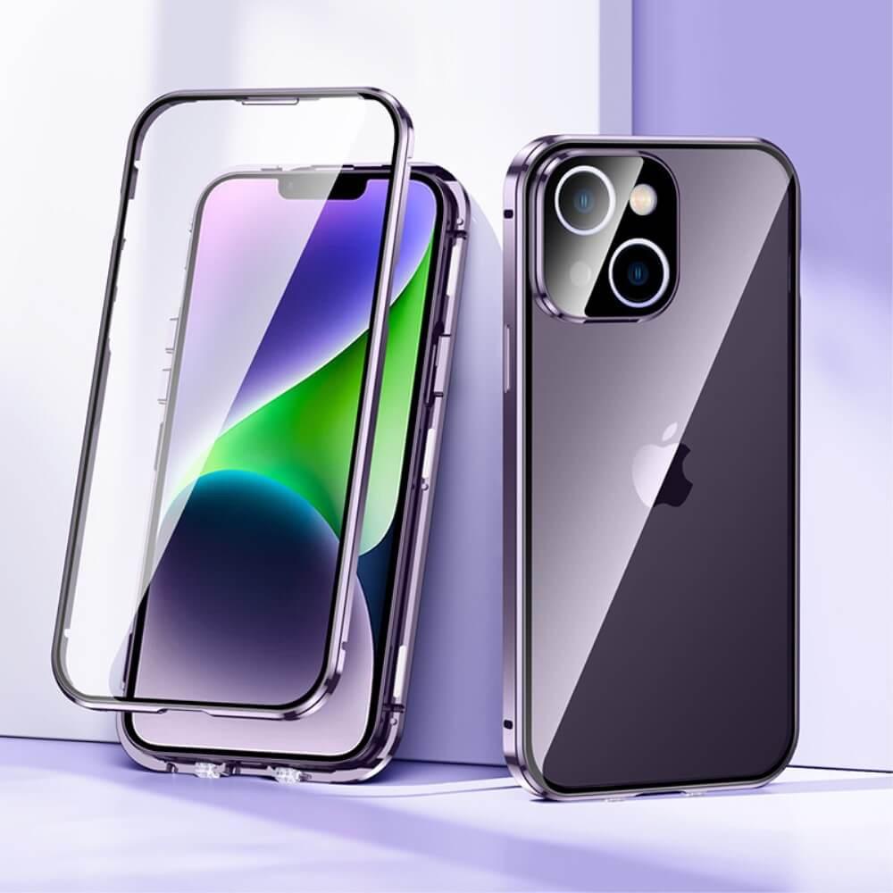 Cover-Discount iPhone 15 - Magnetische Schutzhülle Mit Panzerglas