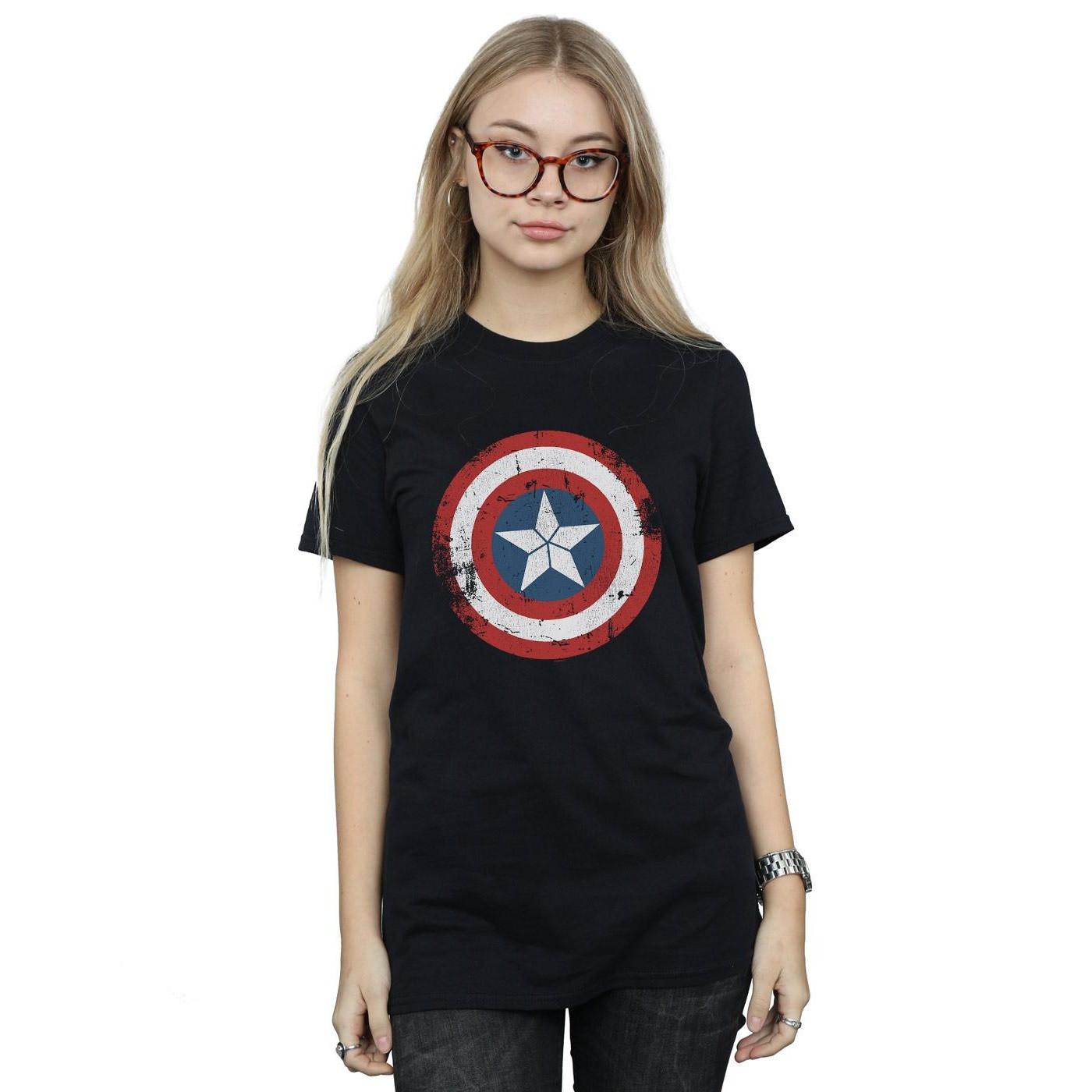 MARVEL Civil War Captain America Shield T-Shirt