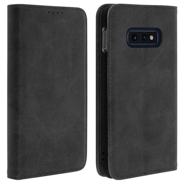 Avizar Wallet Cover Samsung Galaxy S10e Schwarz