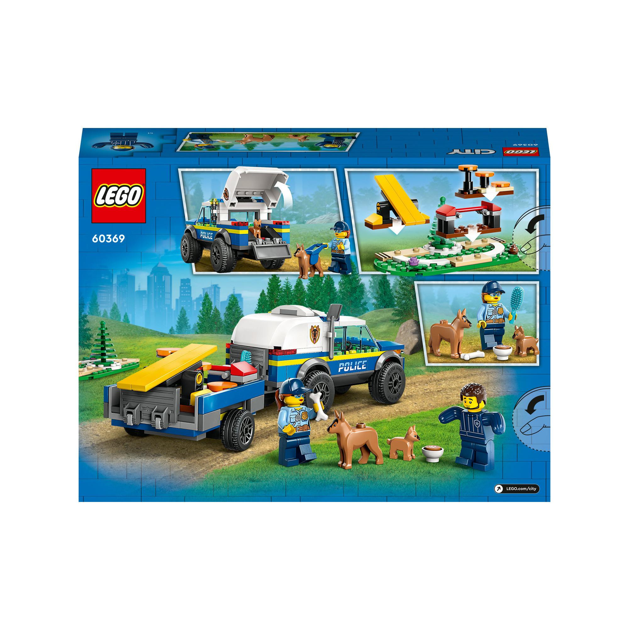 LEGO® 60369 Mobiles Polizeihunde-Training
