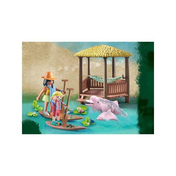 Playmobil 71143 Wiltopia - Paddeltour mit den Flussdelfinen