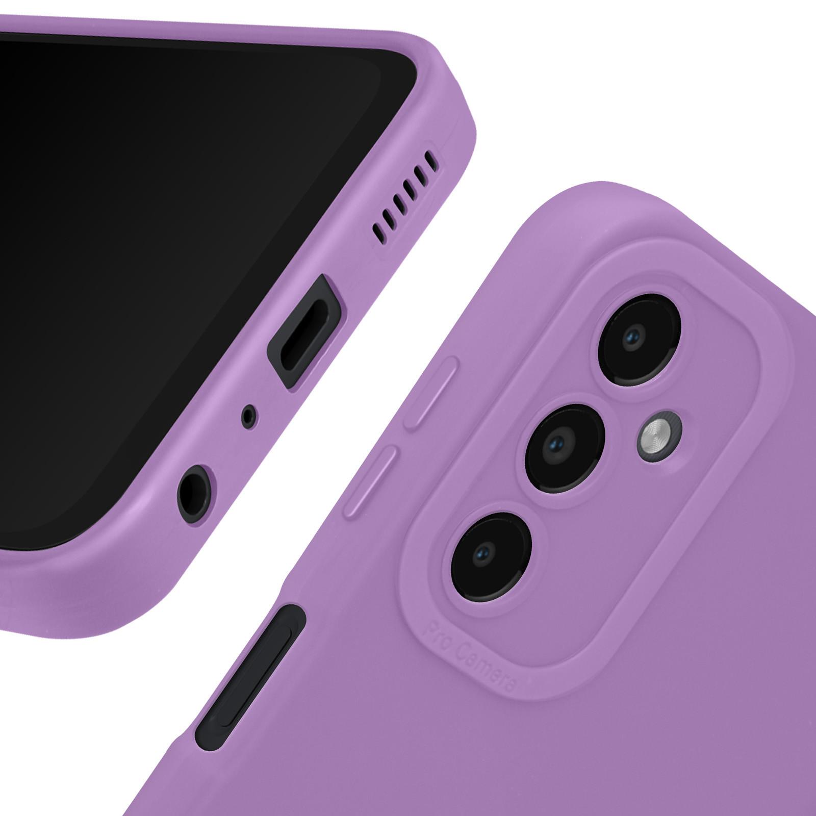 Avizar Weiche Hülle Samsung A15 Violett