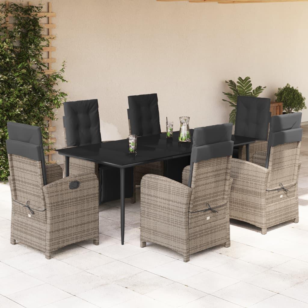 VidaXL Garten essgruppe poly-rattan